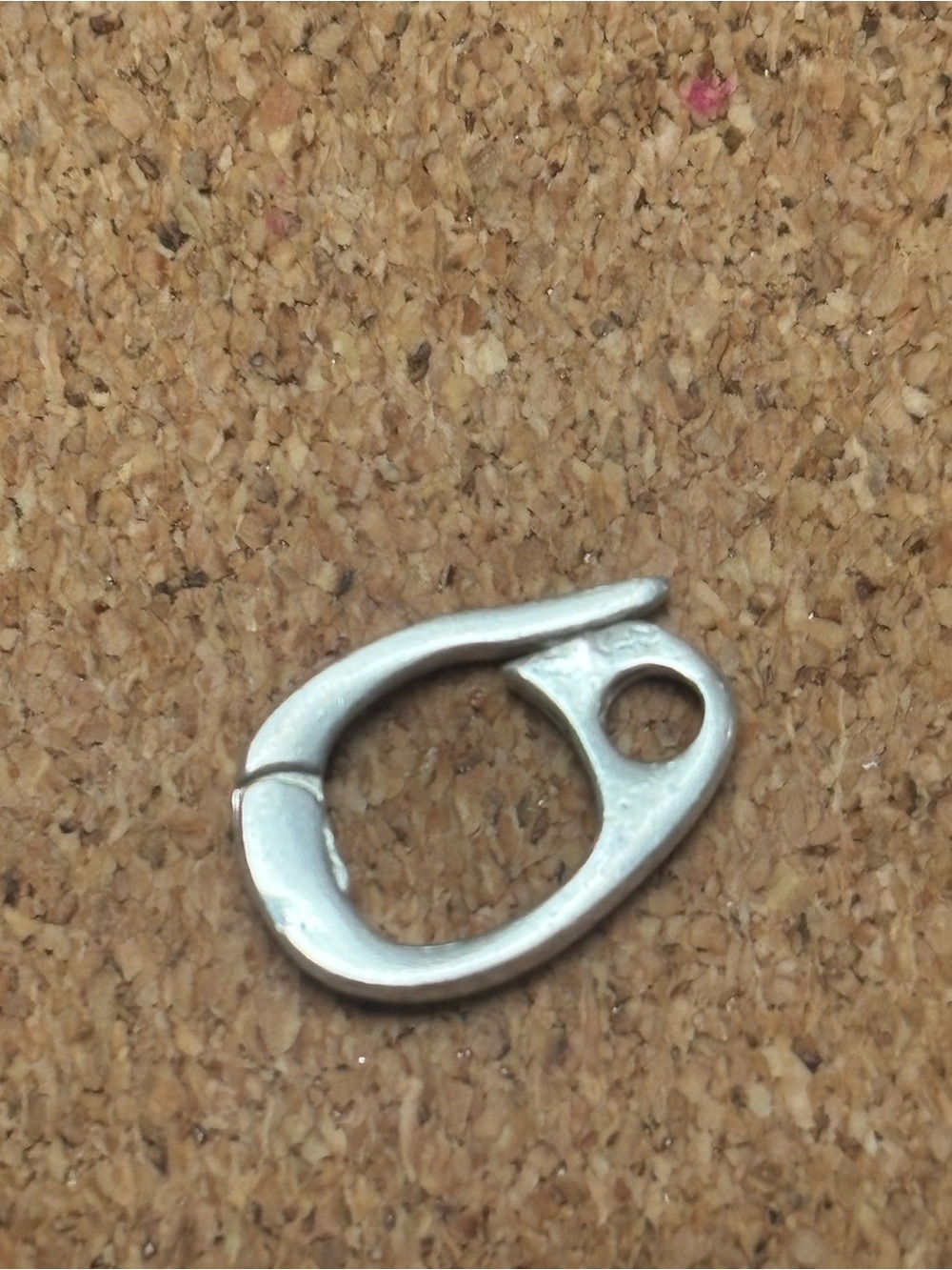 Sterling silver charm connector
